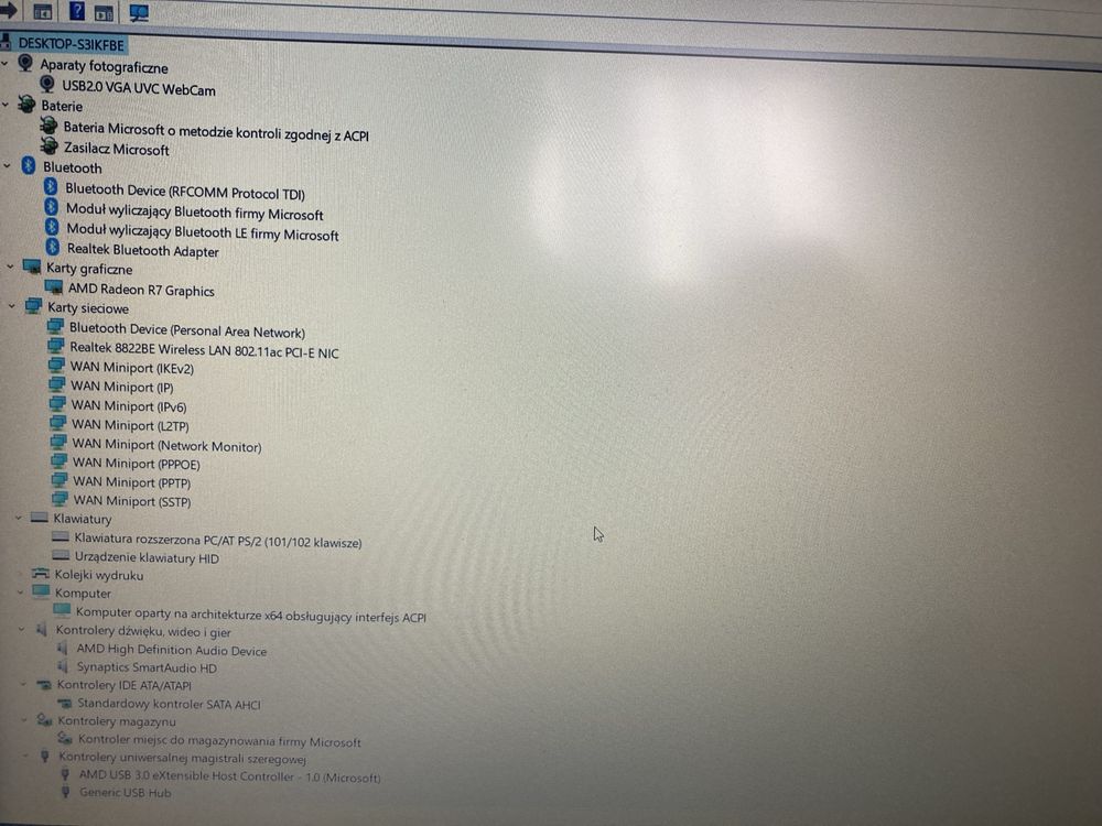 laptop asus rodeon w dobtym stanie