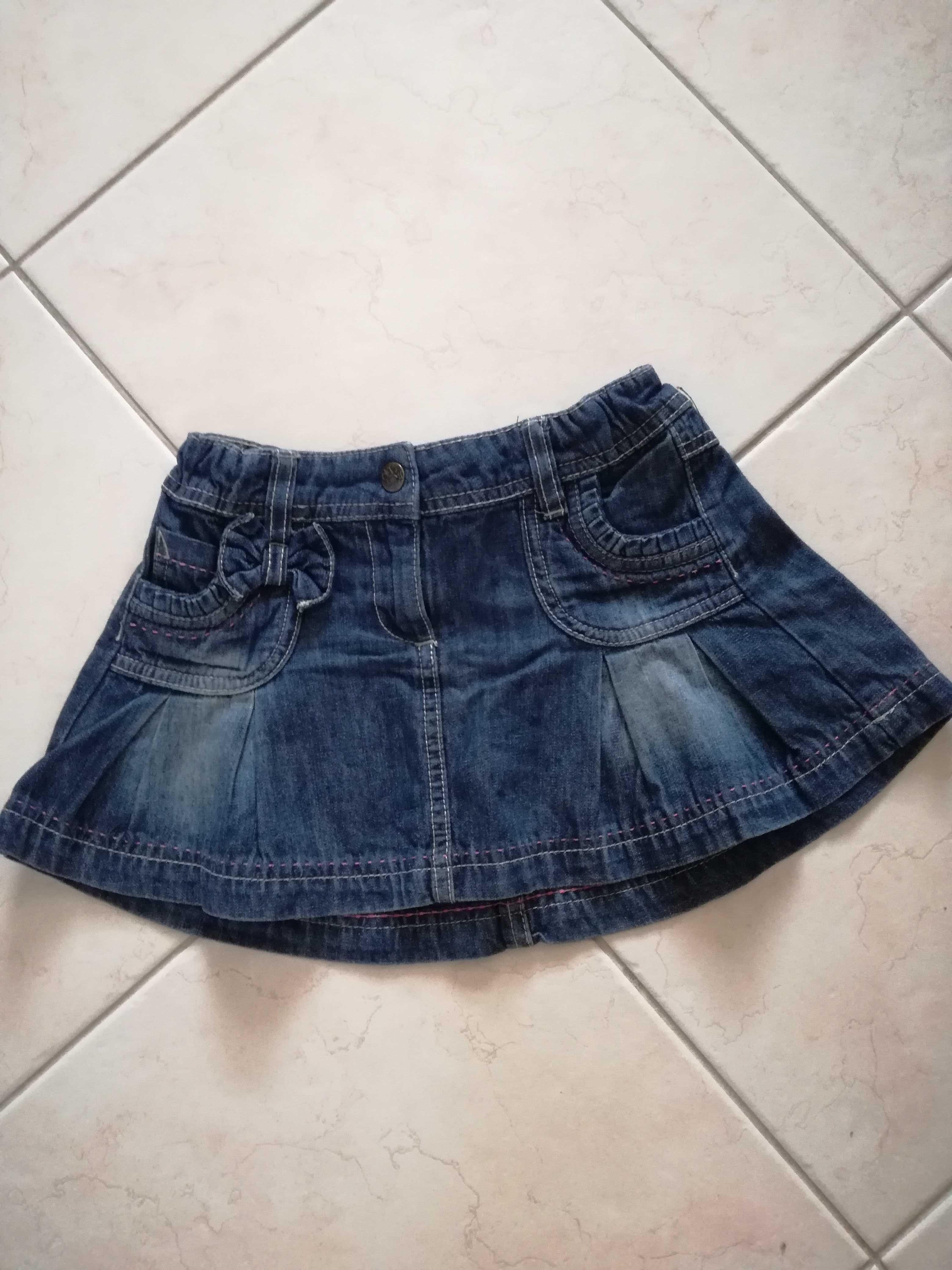 Spódnica jeans C&A rozm 98 cm