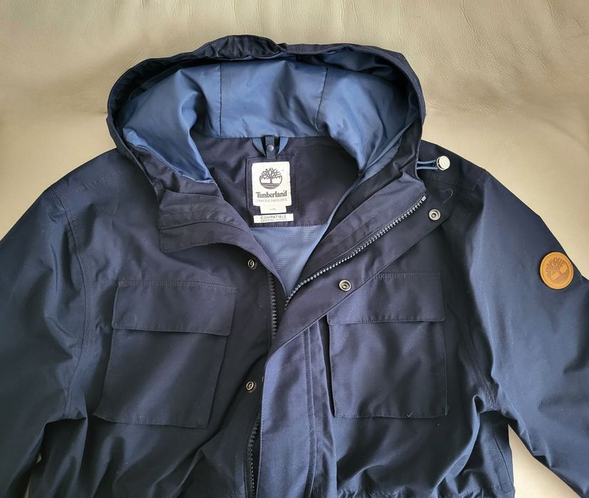 Timberland CLAY kurtka męska z kapturem przejściowa wiosenna L/G
