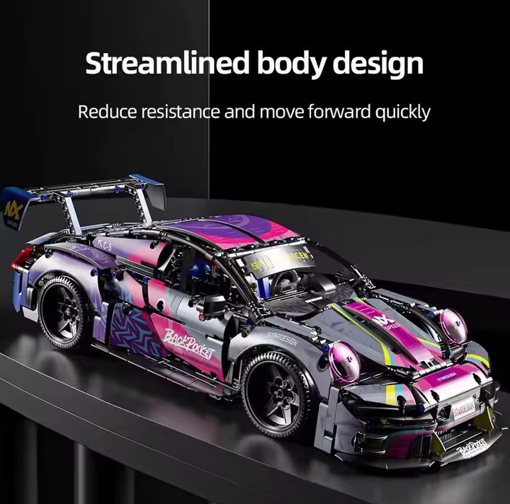 Конструктор суперкар Porsche 911  (1611 дет.) Lego technic