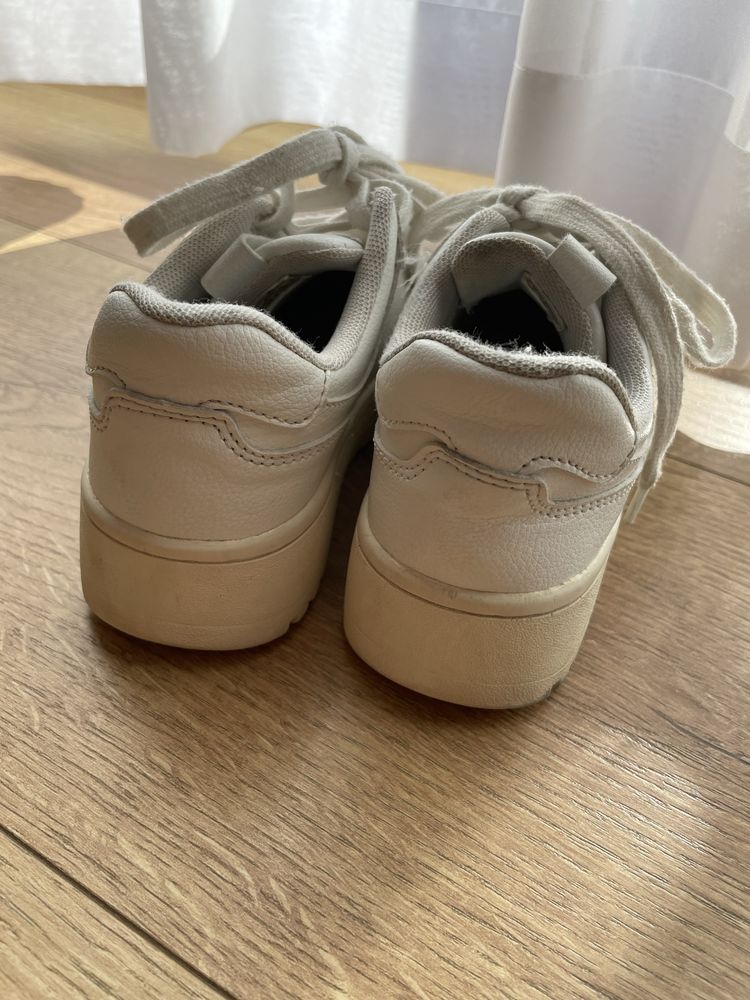 Zara sneakersy białe na platformie rozmiar 33