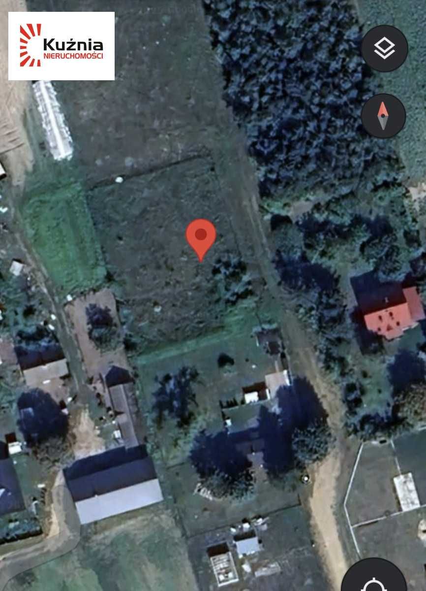 Przyborowice Górne działka 1337m2 -700 m do S7 - MPZP