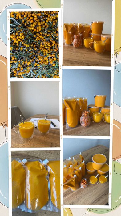 Обліпиха перетерта