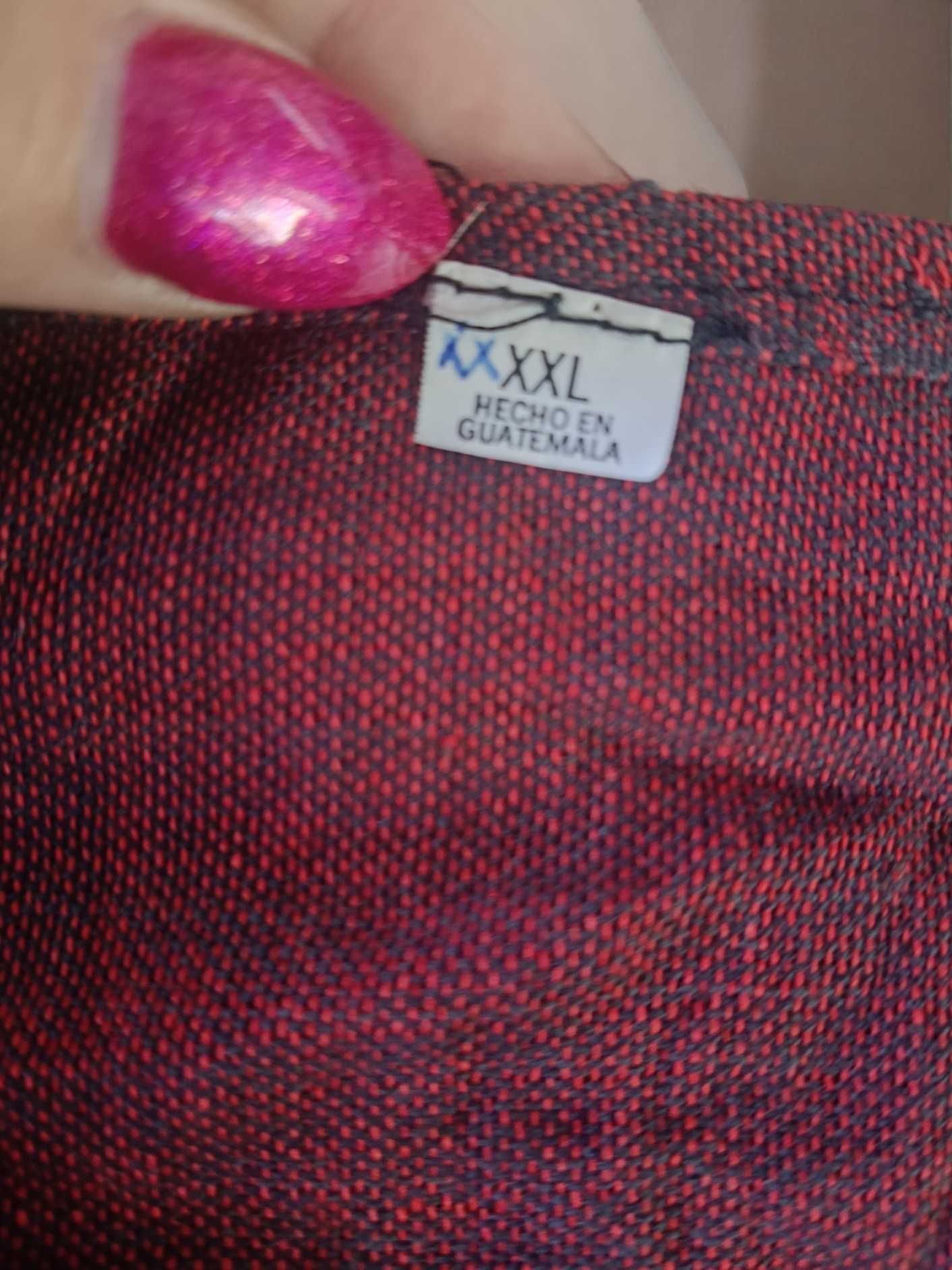 Piękna koszula-tunika-narzuta w stylu boho vintage z metki 4XL