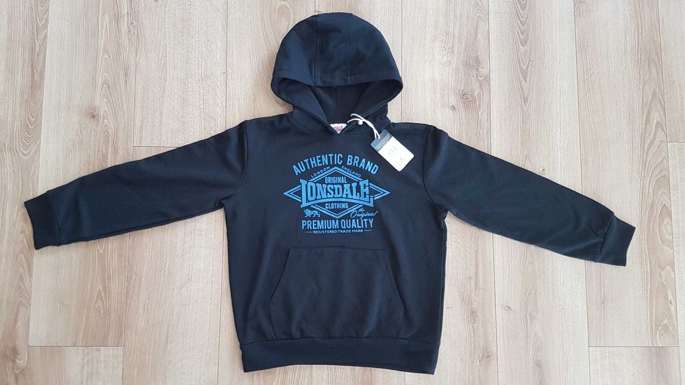 Bluza z kapturem LONSDALE rozmiar 152 NOWA