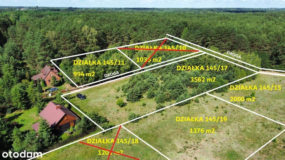 Działka Dzbądzek, Jezioro Rzeka Narew