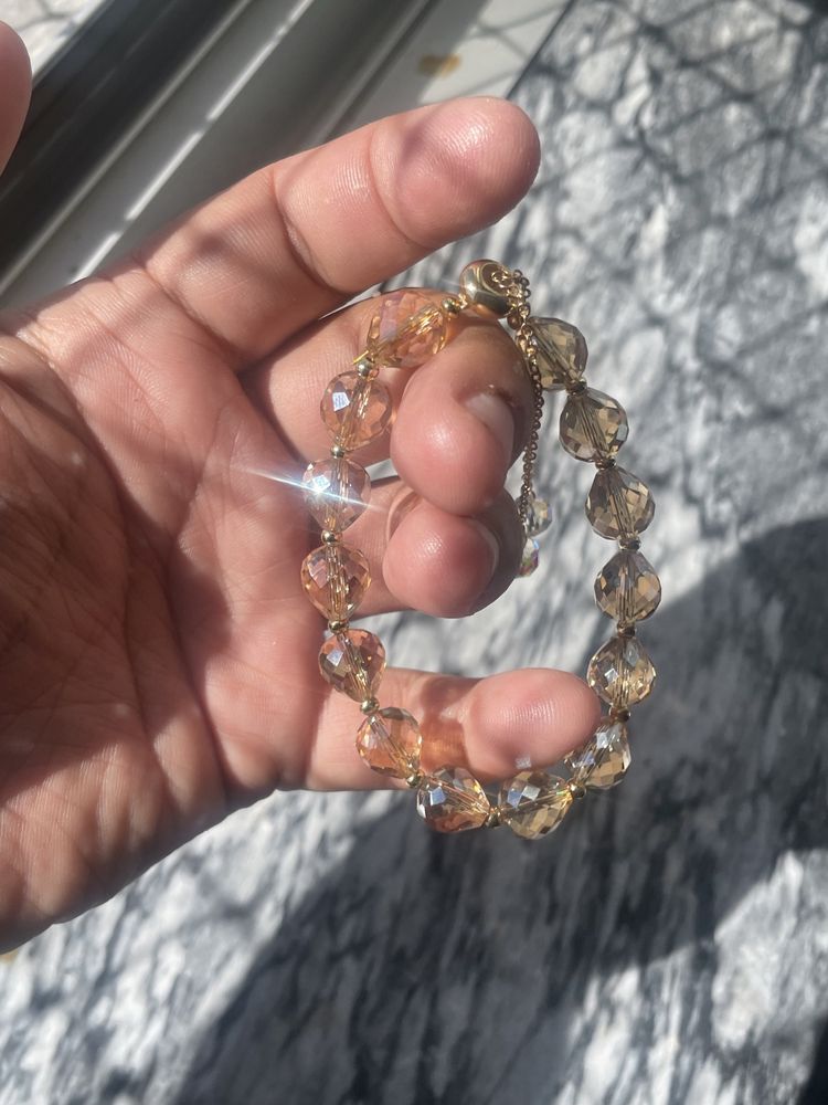 Pulseira de cristal temperado