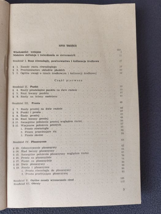 Geometria wykreślna.