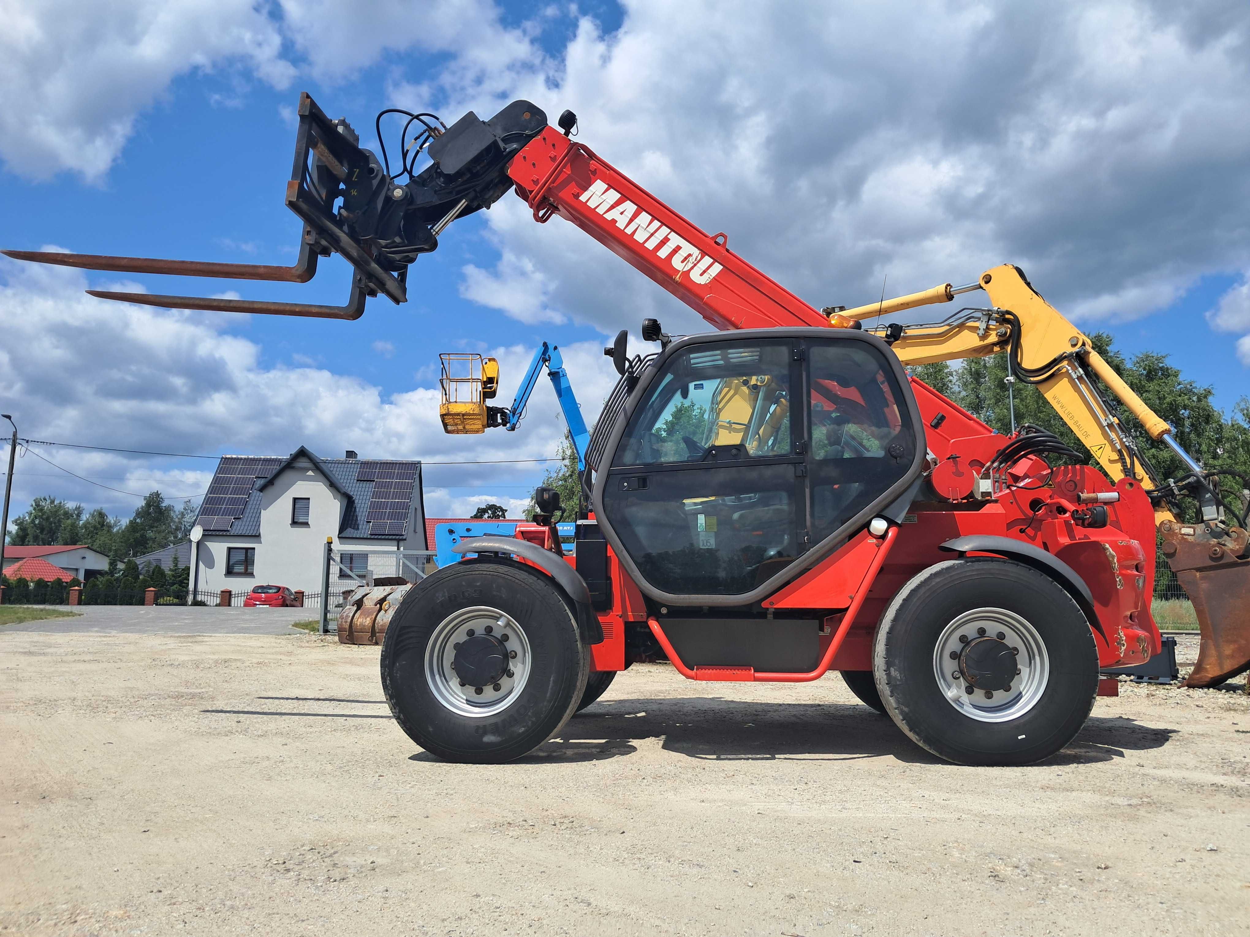 Ładowarka Teleskopowa MANITOU MHT 860 L /  Udźwig 6 ton ! / Haulotte