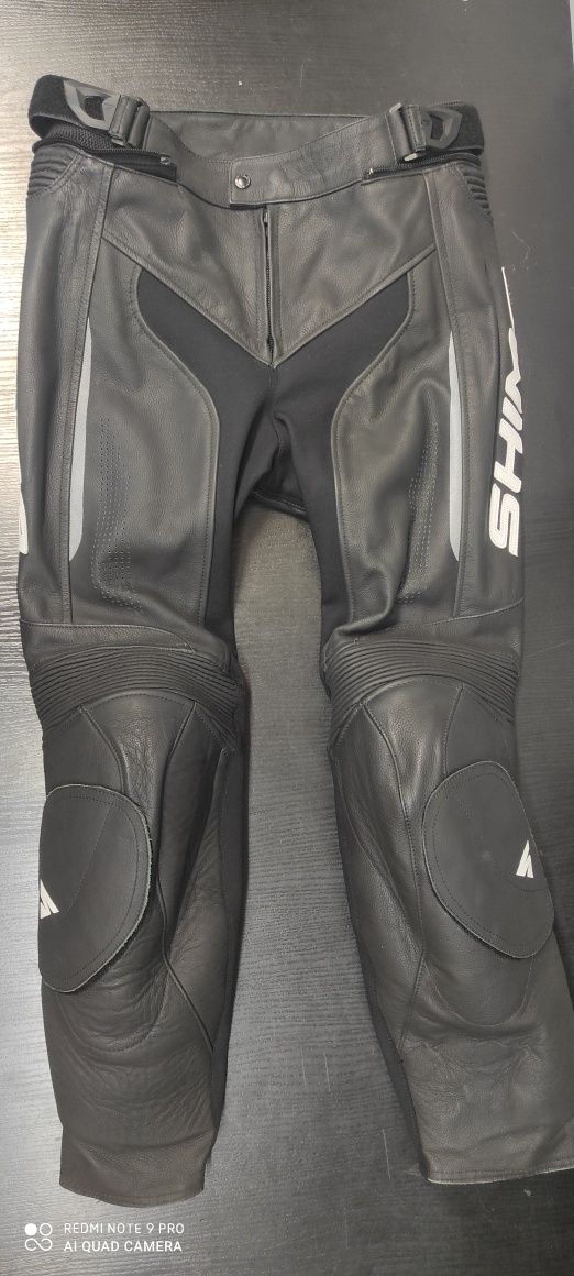 Spodnie motocyklowe skórzane Shima Miura damskie czarne 38