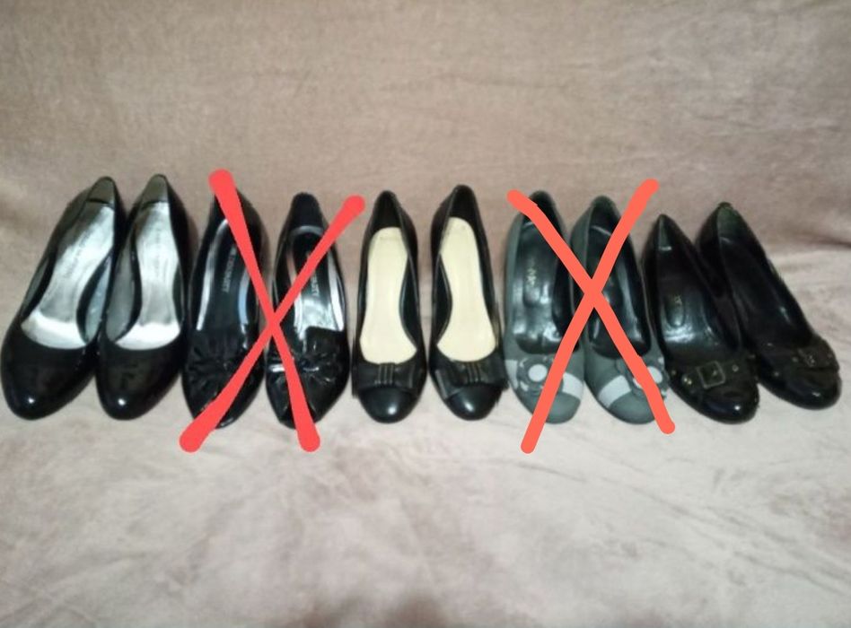 Туфлі модельні шкіра