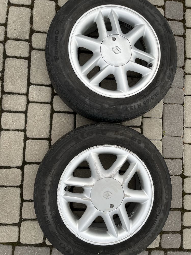 Alufelgi 4x100 15 cali Renault Clio Scenic Kangoo Logan Dokker Sandero