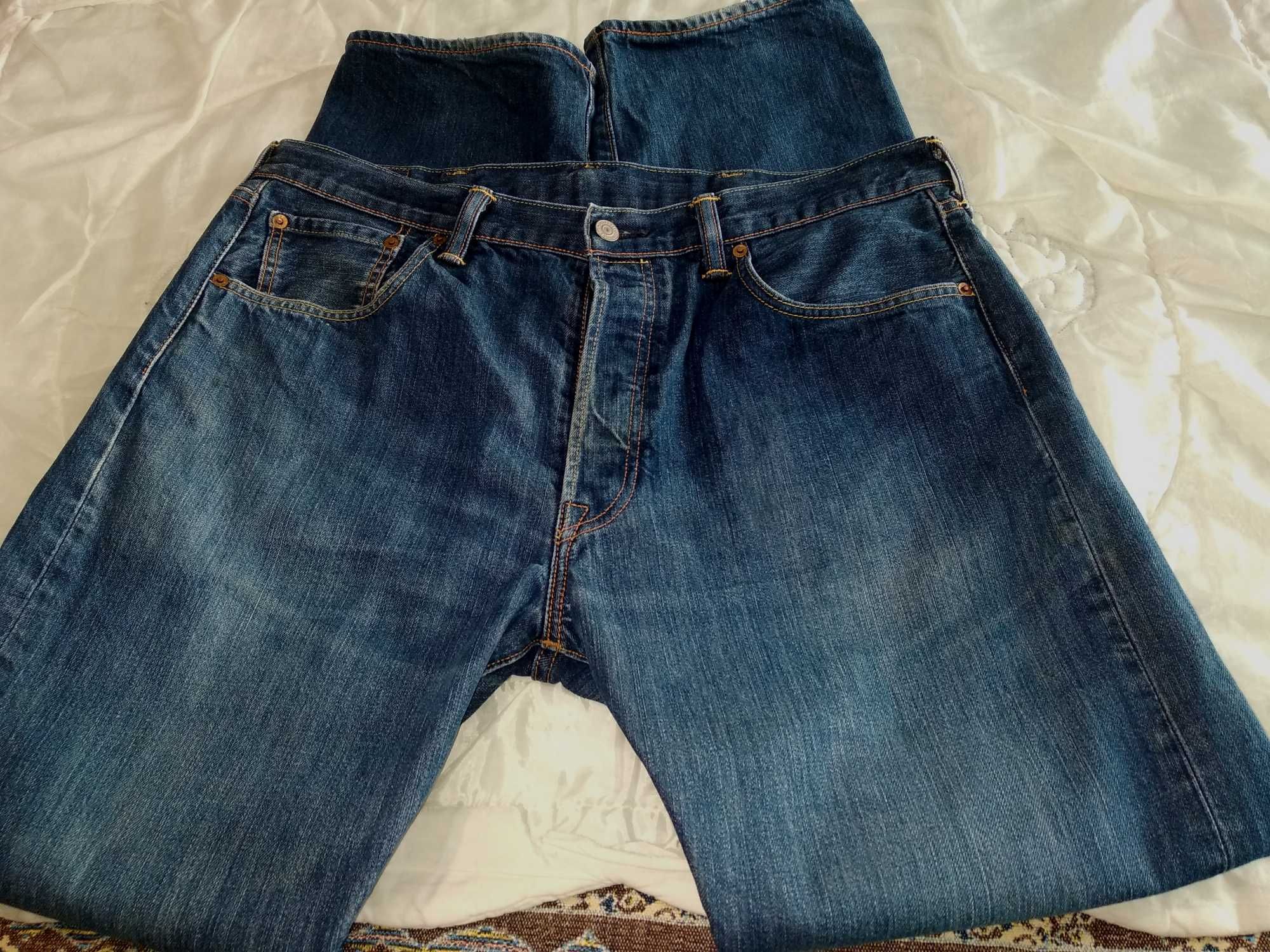 Джинси LEVIS 501 W38 L34 made in Turkey