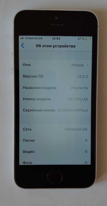 iPhone 5s, 16 гб., на запчастини