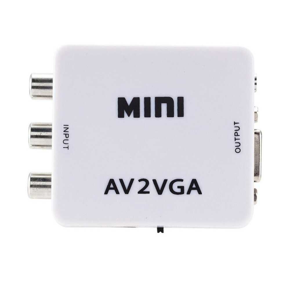 Conversor AV/RCA Para VGA