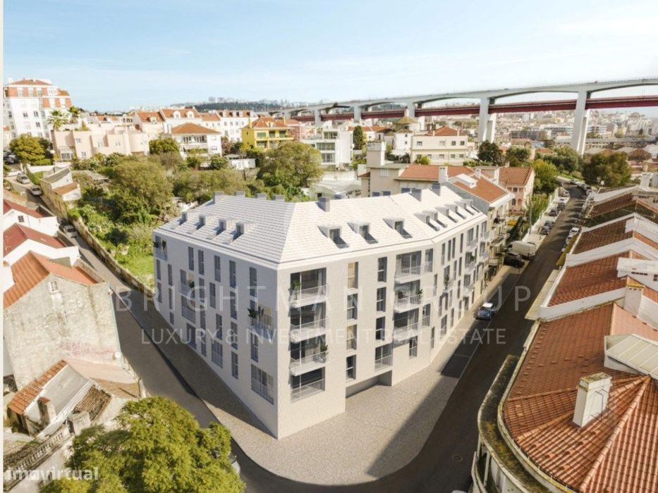 Apartamento T1+1, Com Jardim, Garagem, Alcântara, Lisboa