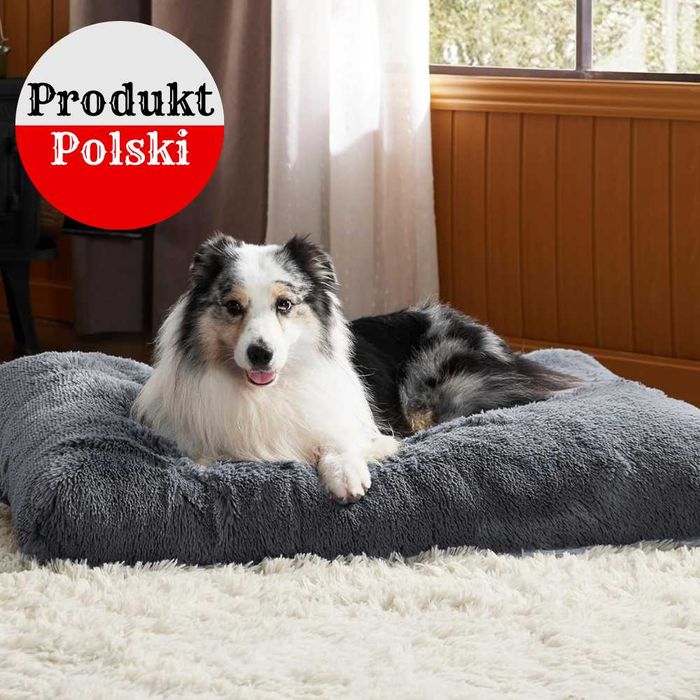 LEGOWISKO dla psa średniego NOWE duże pluszowe przyjemne pieska kota