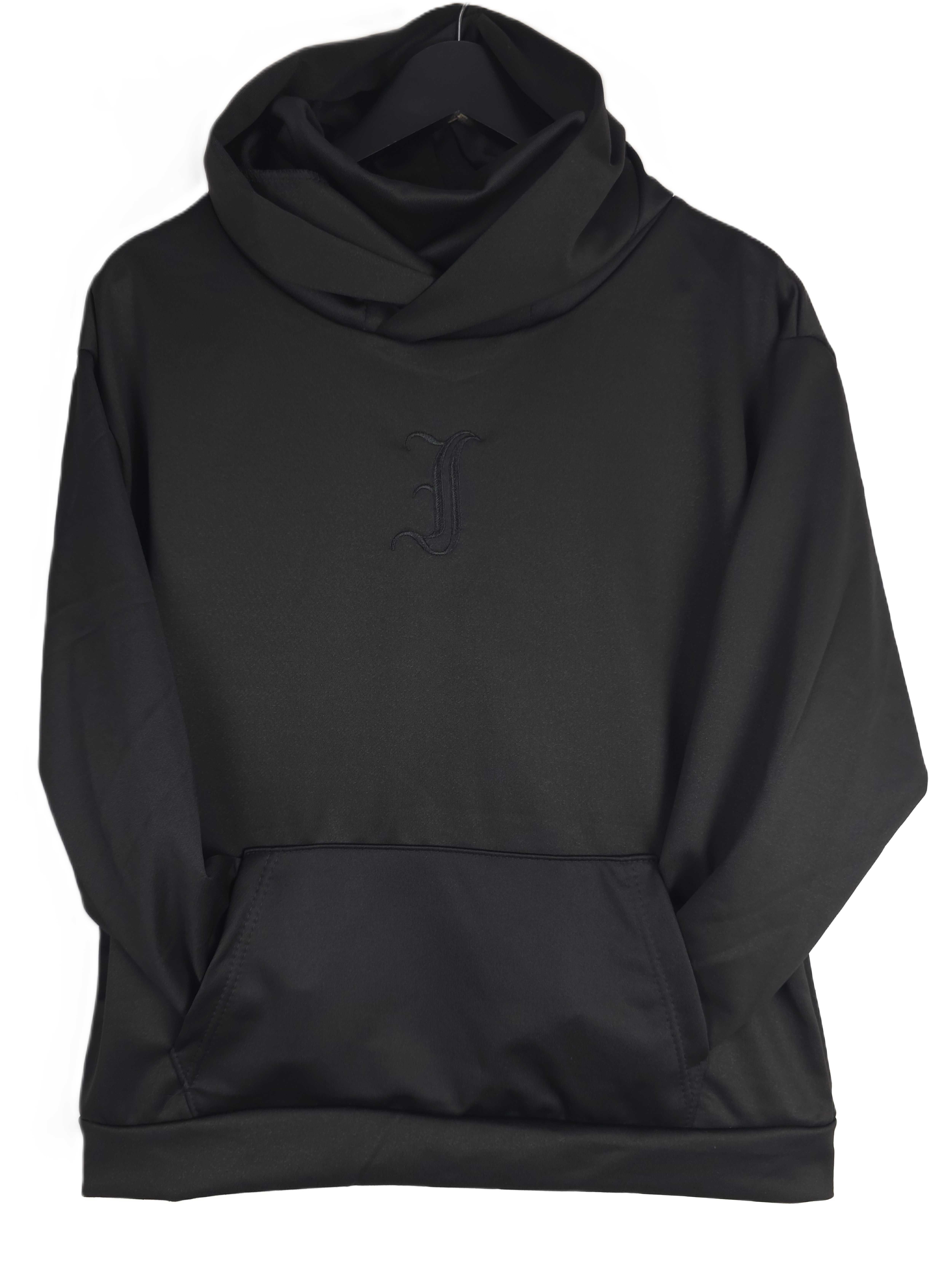 Czarna męska bluza kangurek golf kaptur harajuku punk M