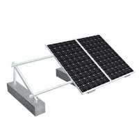 Kit Estrutura Inclinada/ Plana Aluminio para Painéis Solares