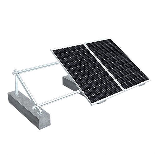 Kit Estrutura Inclinada/ Plana Aluminio para Painéis Solares