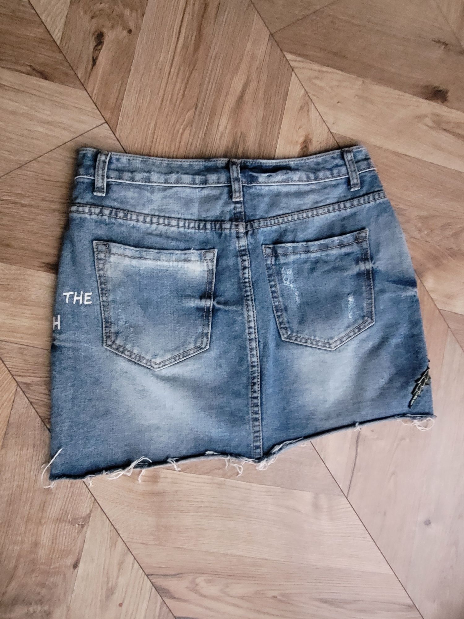 Spódniczka jeansowa mini S/36