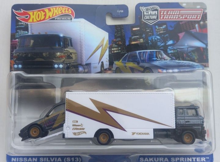 Hot wheels team transport nissan silvia s13