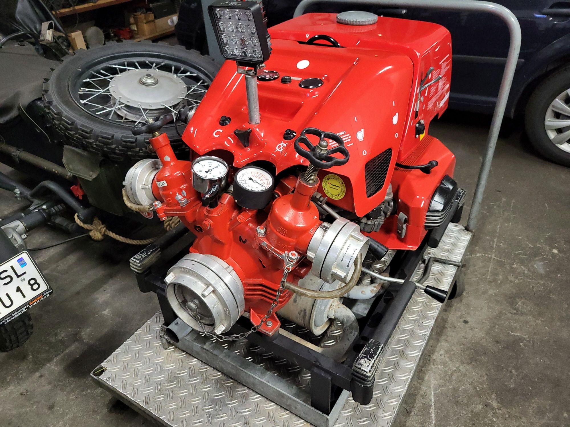 Motopompa Rosenbauer Fox I Silnik BMW R80