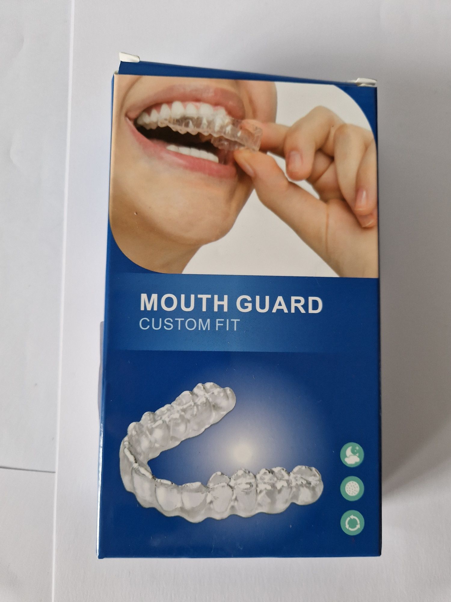Ochraniacz na zęby przeciw nocnemu zgrzytaniu I zaciskaniu