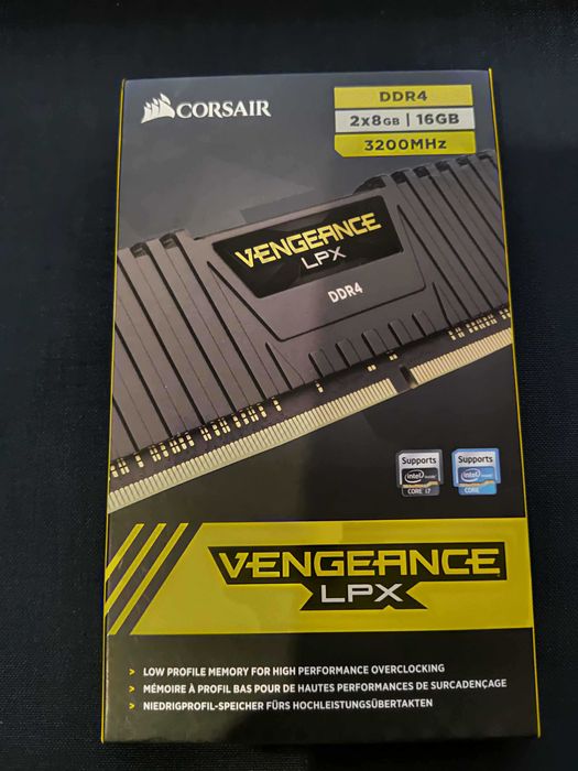 DRAM DDR4 3200 MHz CL16 16 GB (2x8GB) RAM - cmk16gx4m2b3200c16