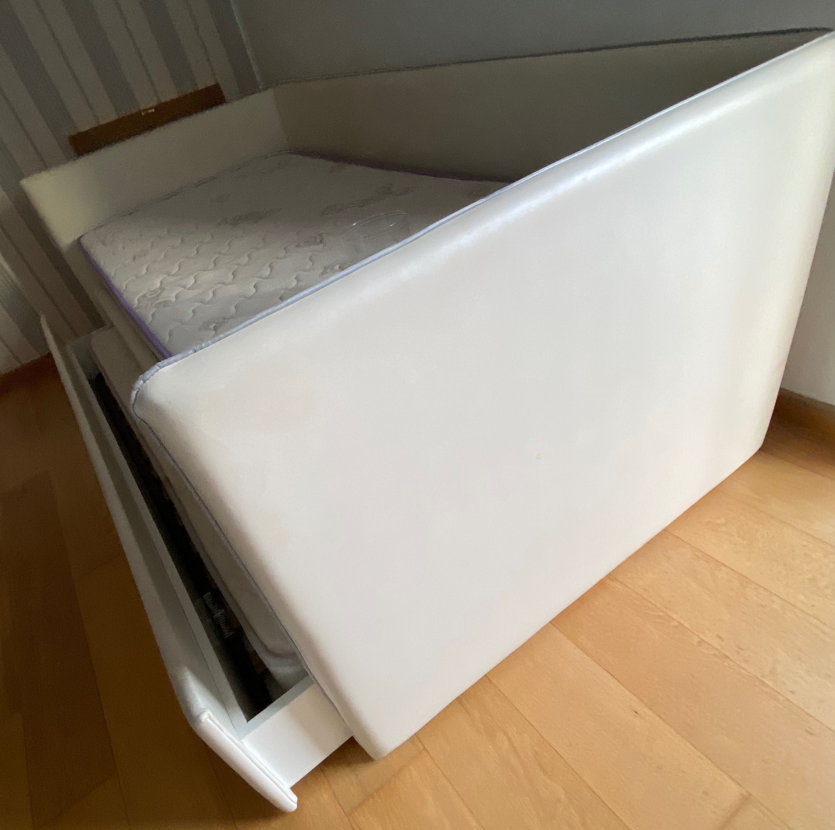 Vendo cama individual com gaveta