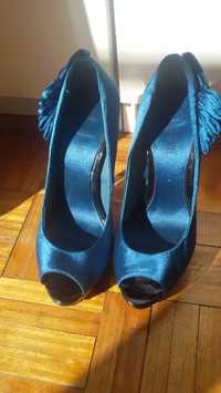 Sapatos Azul turquesa