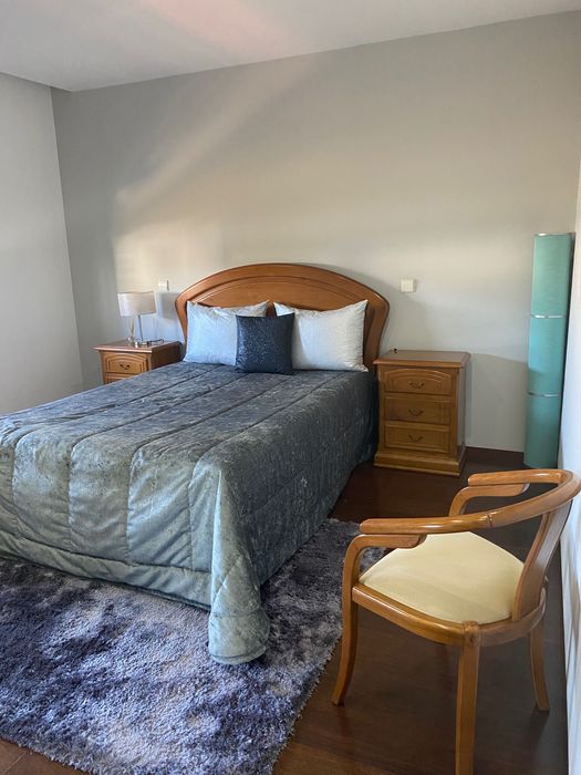 Cama casal madeira