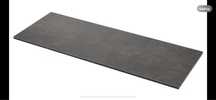 Blat EKBACKEN imitacja betonu/laminat, 246x2.8 cm