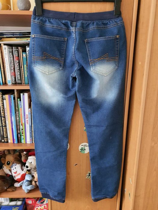 Spodnie joggery chłopięce rozm 164cm