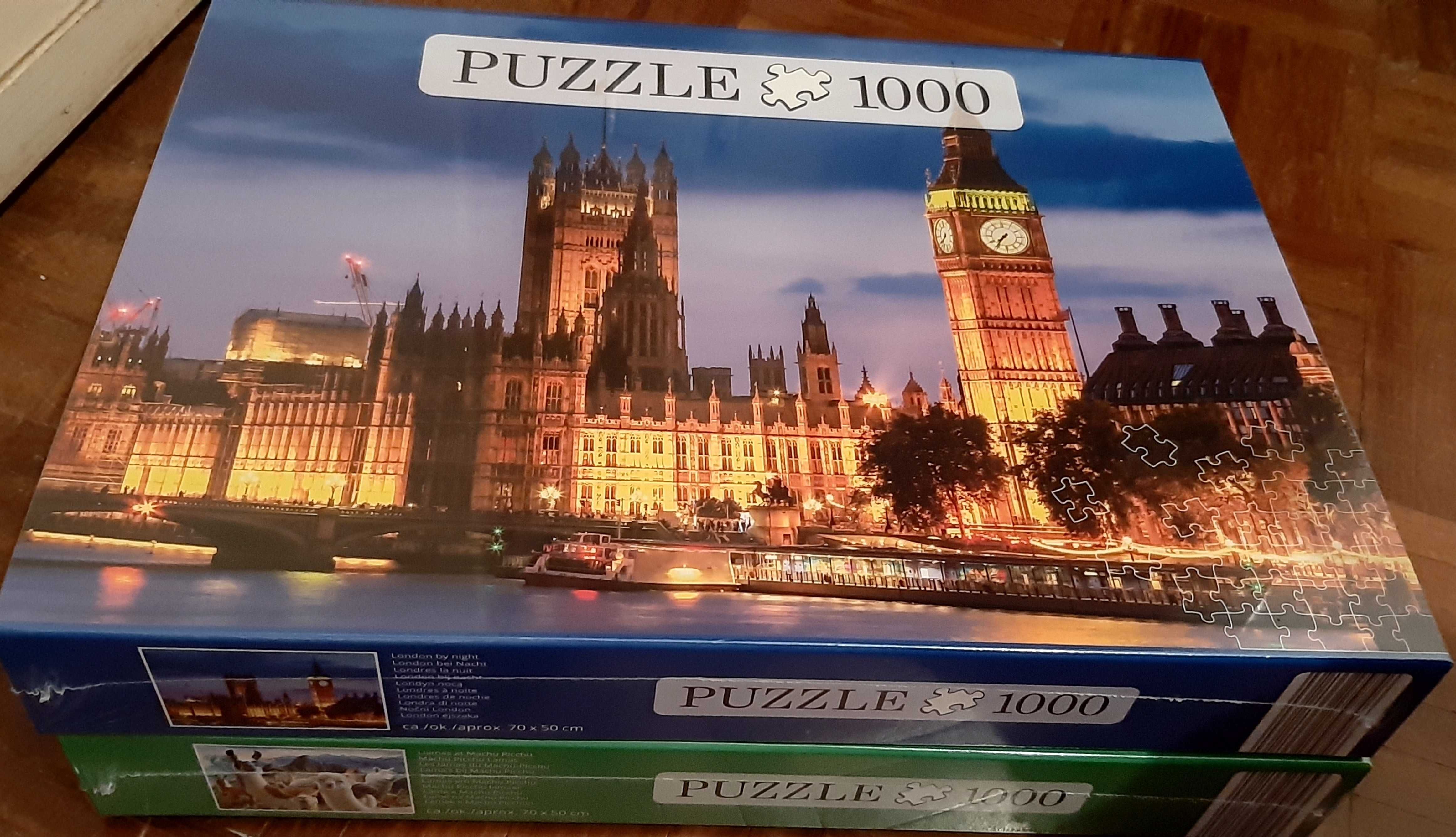 PUZZLE 1000 Peças: LONDRES à Noite - NOVO! A Estrear! SELADO!