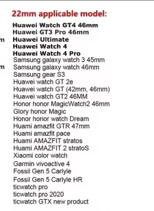 Pasek Tactical 22 mm Khaki  Huawei GT 4/5, Watch 3/4 NAJTANIEJ