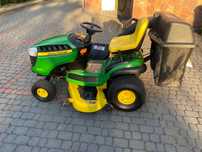 Traktorek Kosiarka JOHN DEERE D140 Stan bardzo dobry, 100% sprawny.