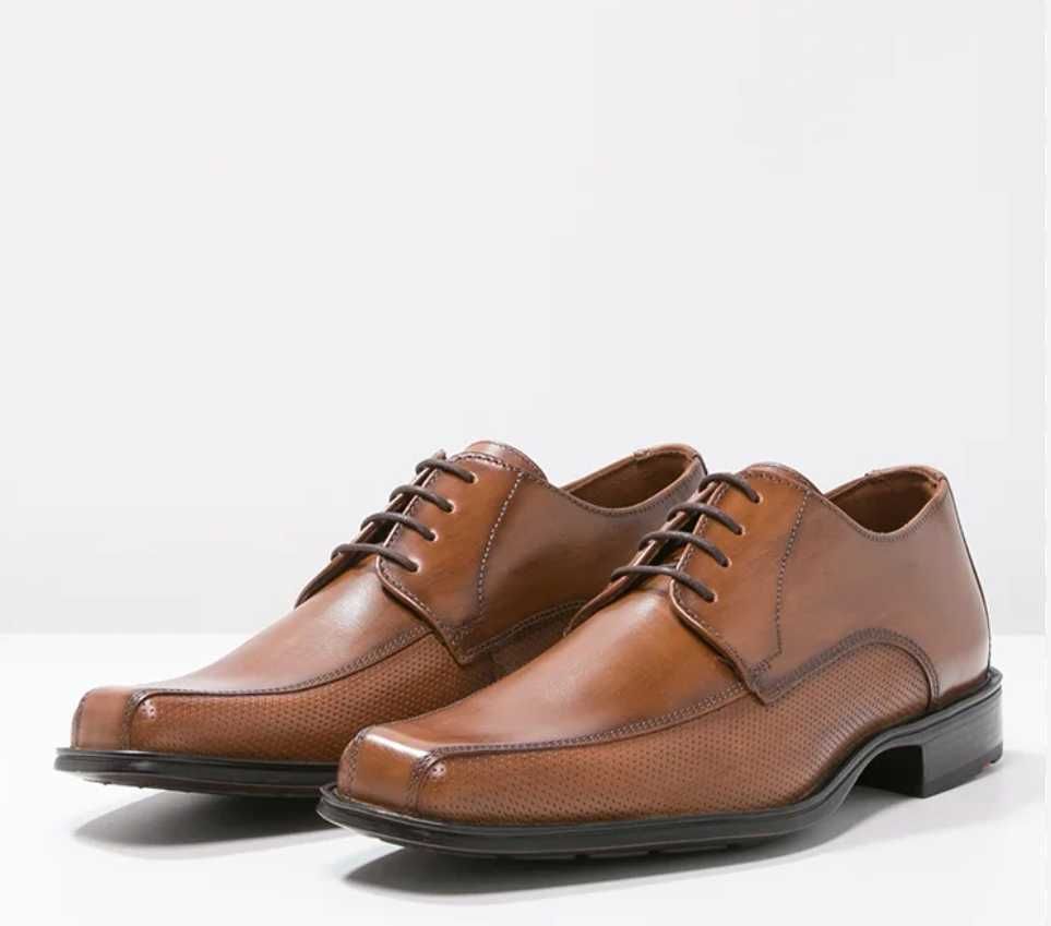 Lloyd р.47-48 кожаные туфли коричневые