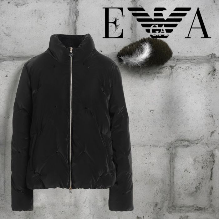 Женский пуффер Emporio Armani