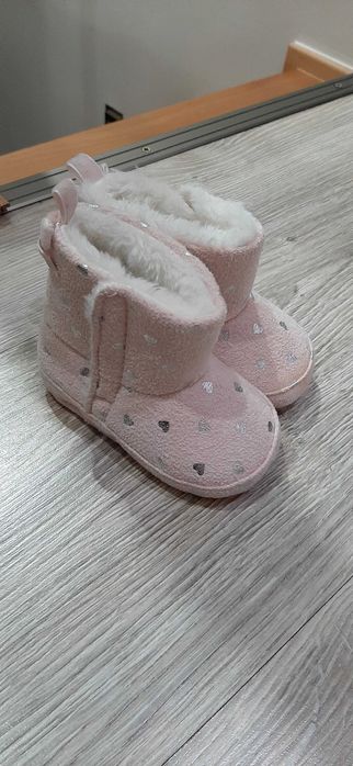 Buty dziecięce zimowe, kozaczki rozmiar 17 -18