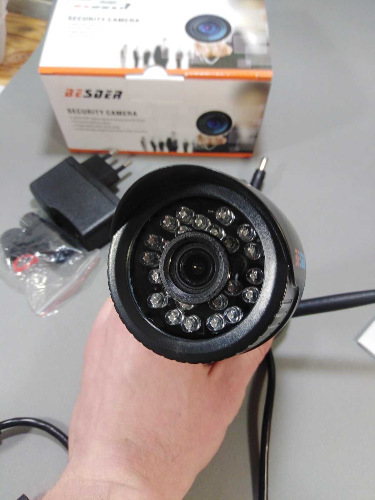 IP камера Besder 6024PB - 2.8 mm, 1.3 MP, 720P + блок питания