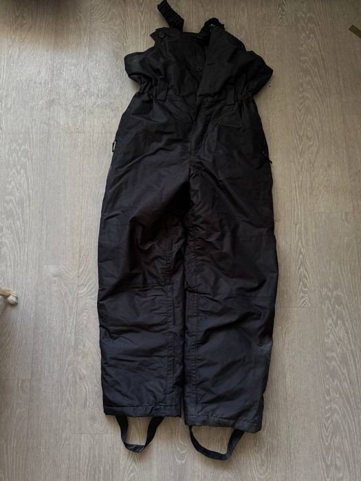 демесезонные штаны и зимние с подтяжками