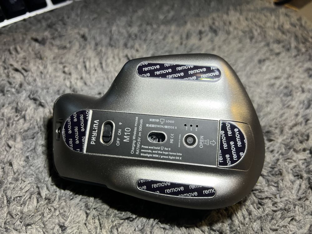 Беспроводная мышка M10, аналог Logitech master 3s