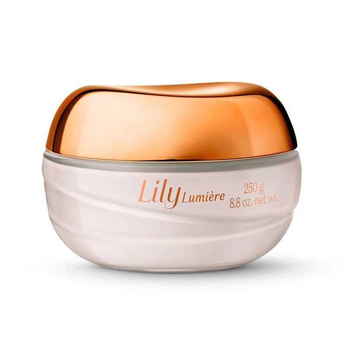 Creme Hidratante Acetinado Lily Lumière, 250g