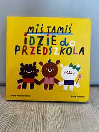 Książeczka edukacyjna Miś Tamiś idzie do przedszkola