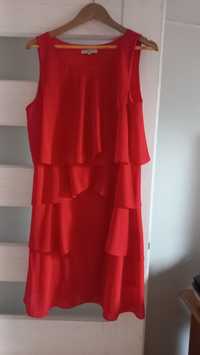 Sukienka czerwona rozmiar xl