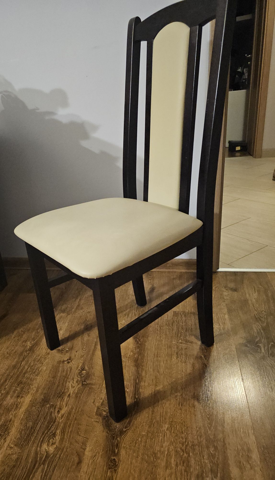 Stół rozkładany 160 - 200 cm + krzesła 6szt.