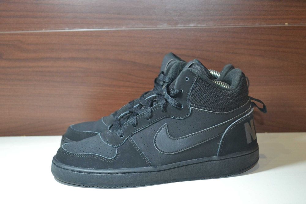 nike court borough 39р кроссовки хайтопы кожаные оригинал