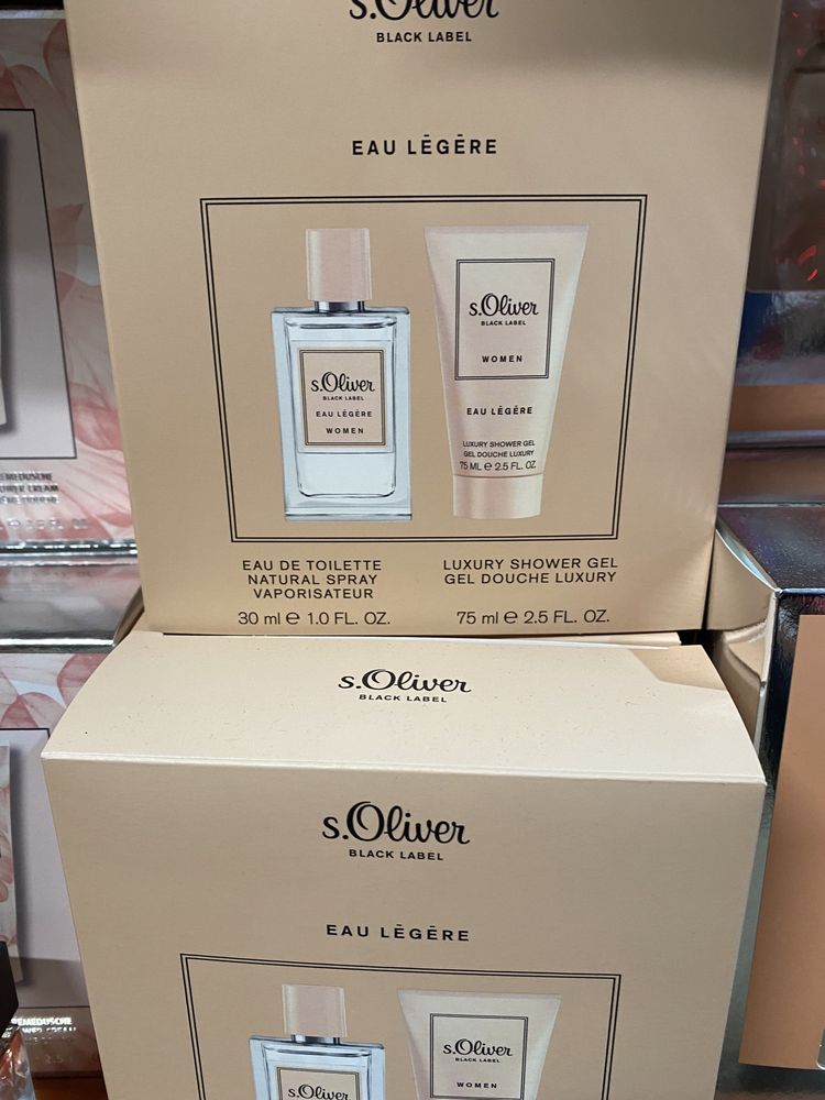 Nowość ! Damski zestaw s.oliver Eau Légére perfumy 30 ml+ zel 75 ml