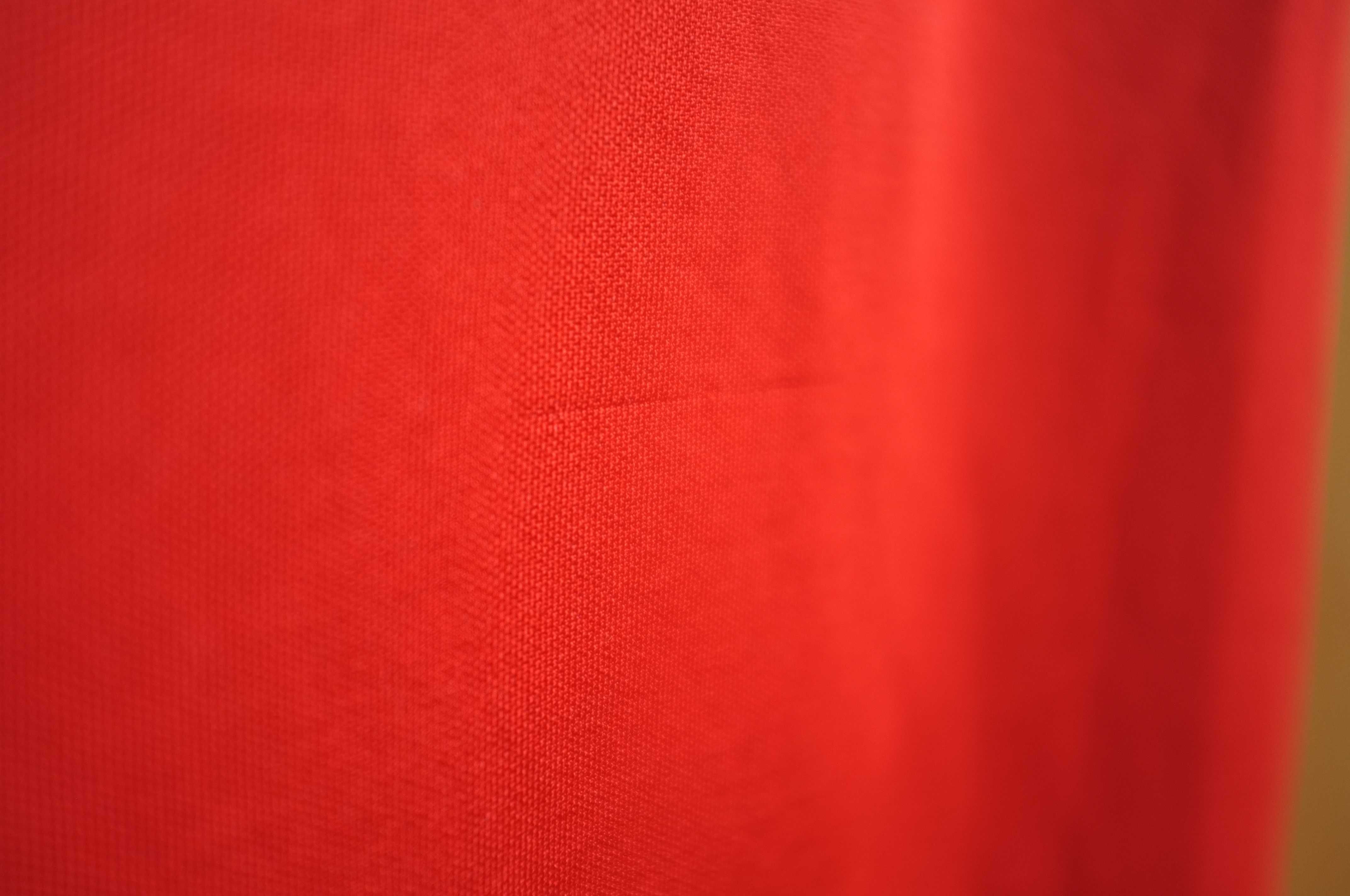 czerwona suknia vintage 70s zabytkowa dekolt na plecach hippisowska